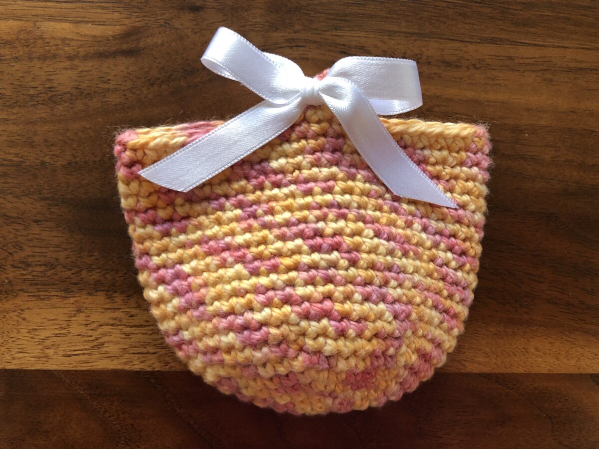 Osterkörbchen bunt - Variante 3