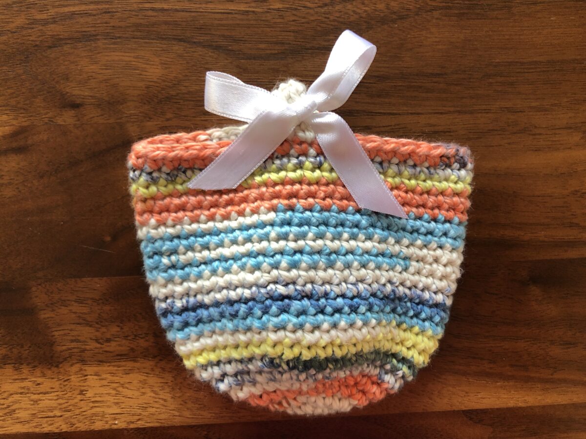 Osterkörbchen bunt - Variante 4